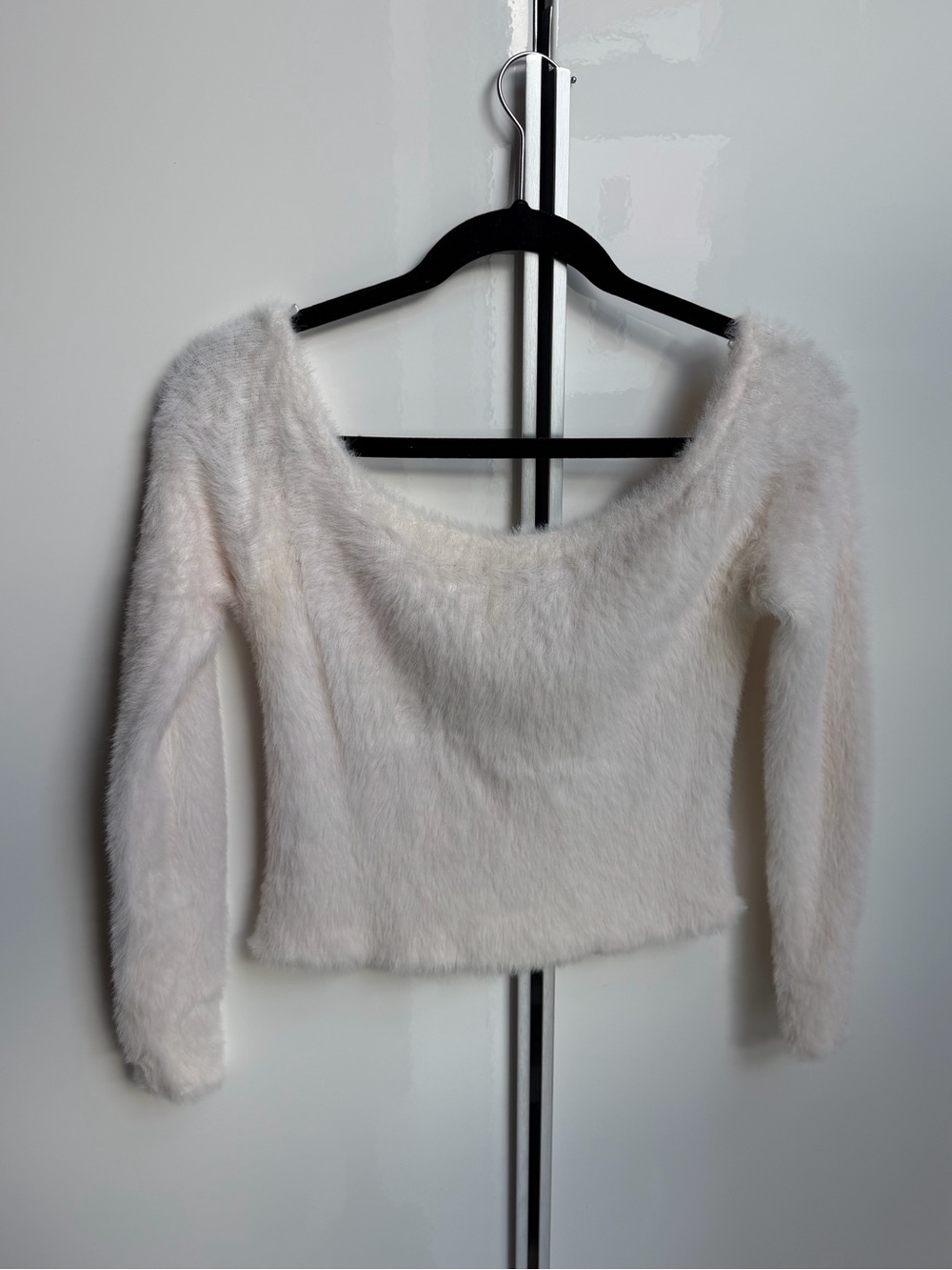 H&M Fuzzy Cream Sweater